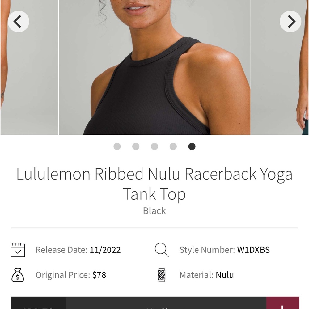 Lululemon Ribbed Nulu Racerback Tank Top - Picture 11 of 12